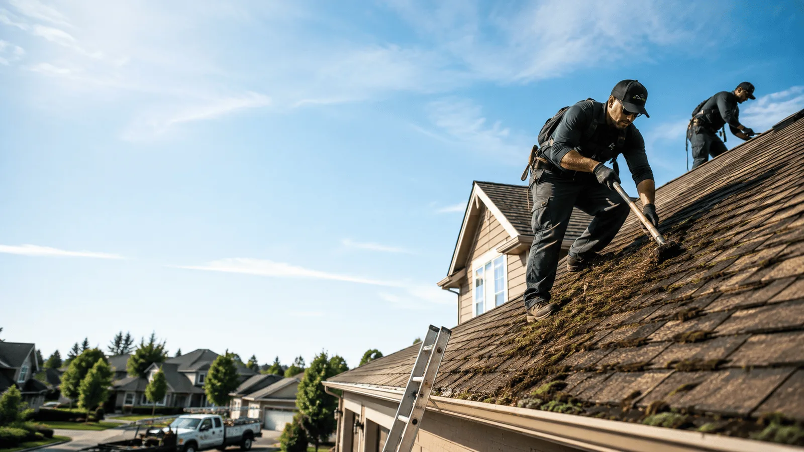 Roof Moss Removal in Sterling, ND near me